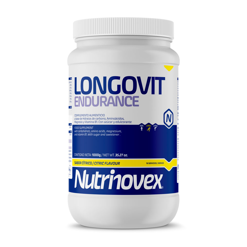 NUTRINOVEX LONGOVIT ENDURANCE 1000 G CITRICO