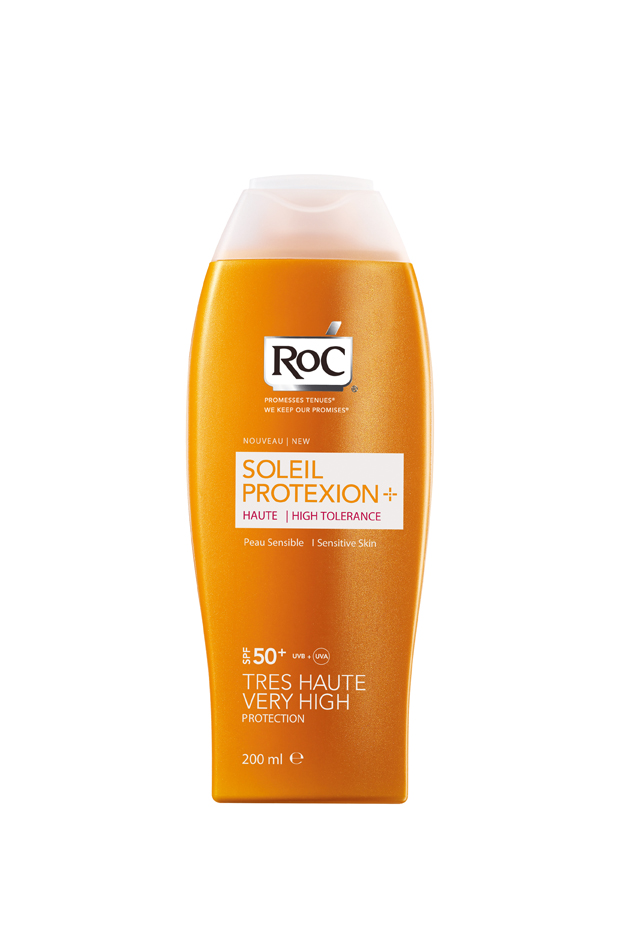 ROC SOLEIL PROTEXION+ LOCION DERMOCALMANTE PIEL SENSIBLE SPF 50+ 200 ML