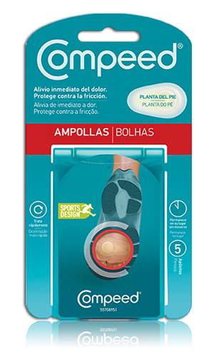 COMPEED AMPOLLAS PLANTA DEL PIE 5 U