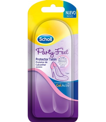 DR SCHOLL PARTY FEET  PROTECTOR TALÓN 1 PAR