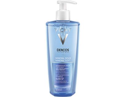 DERCOS TECHNIQUE MINERAL SUAVE USO FRECUENTE CHAMPU FORTIFICANTE 400 ML