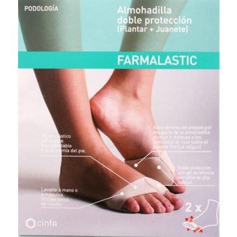 ALMOHADILLA PLANTAR FARMALASTIC GEL DE SILICONA