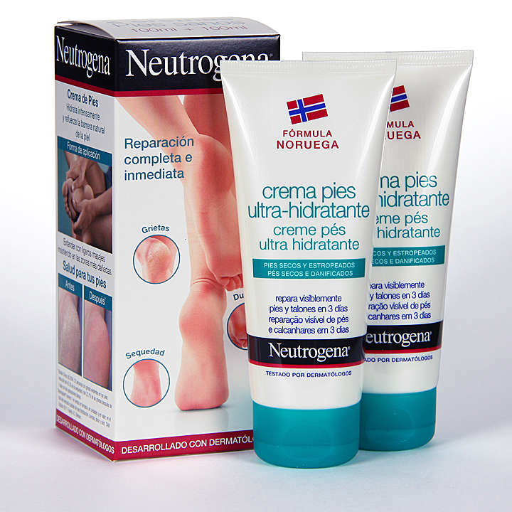 NEUTROGENA FORMULA NORUEGA PIES CREMA ULTRAHIDRATANTE 100 ML + 100 ML