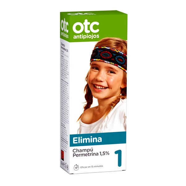 OTC CHAMPU PERMETRINA 1,5% ANTIPIOJOS 125 ML