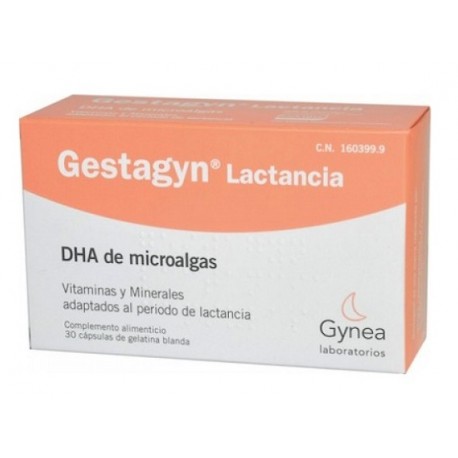 GESTAGYN LACTANCIA  30 CAPS