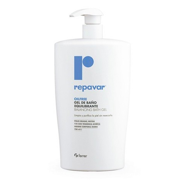 REPAVAR OILFREE GEL DE BAÑO EQUILIBRANTE  750 ML