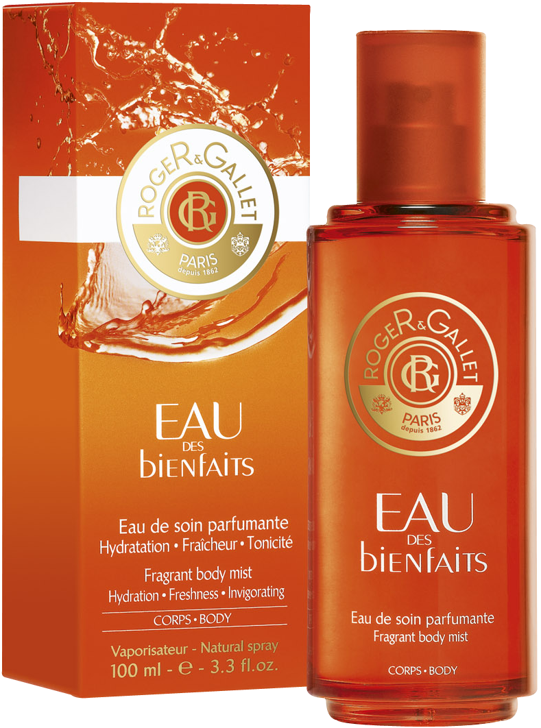  ROGER & GALLET EAU DES BIENFAITS FRAGANT BODY MIST 100 ML