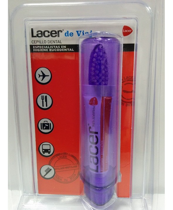 LACER CEPILLO DENTAL ADULTO VIAJE