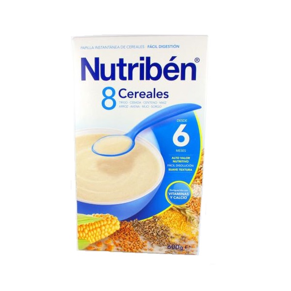 NUTRIBEN 8 CEREALES 600 GR