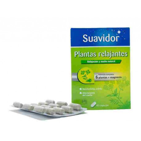 SUAVIDOR PLANTAS RELAJANTES  45 CAPS