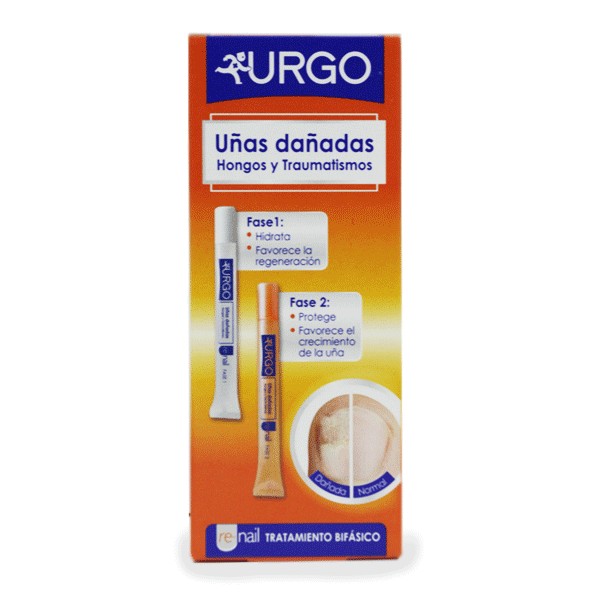 URGO UÑAS DAÑADAS EN DOS FASES  8 ML 2 U