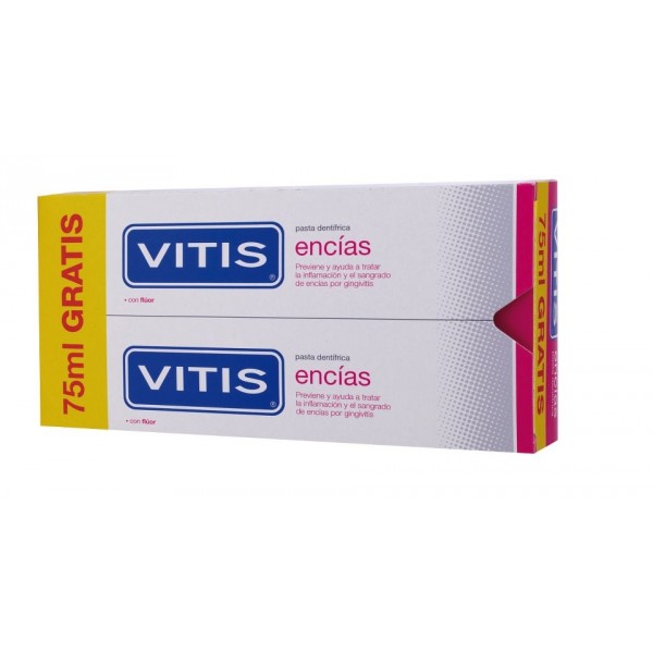 VITIS ENCIAS PASTA DENTIFRICA  150 MLPACK 2 U