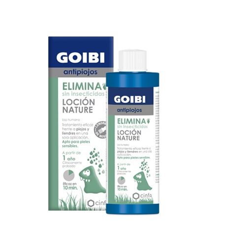 GOIBI ANTIPIOJOS LOCION NATURE ELIMINA SIN INSECTICIDA 200 ML