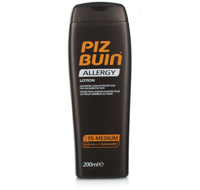 PIZ BUIN ALLERGY FPS 15 SUN SENSITIVE SKIN LOTION 200 ML