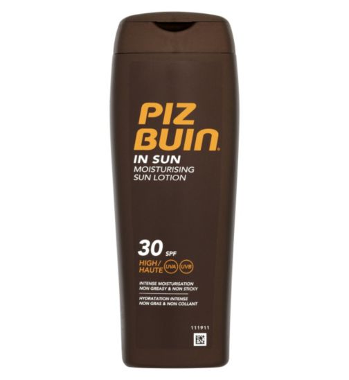 PIZ BUIN MOISTURISING FPS 30 SUN LOTION  200 ML