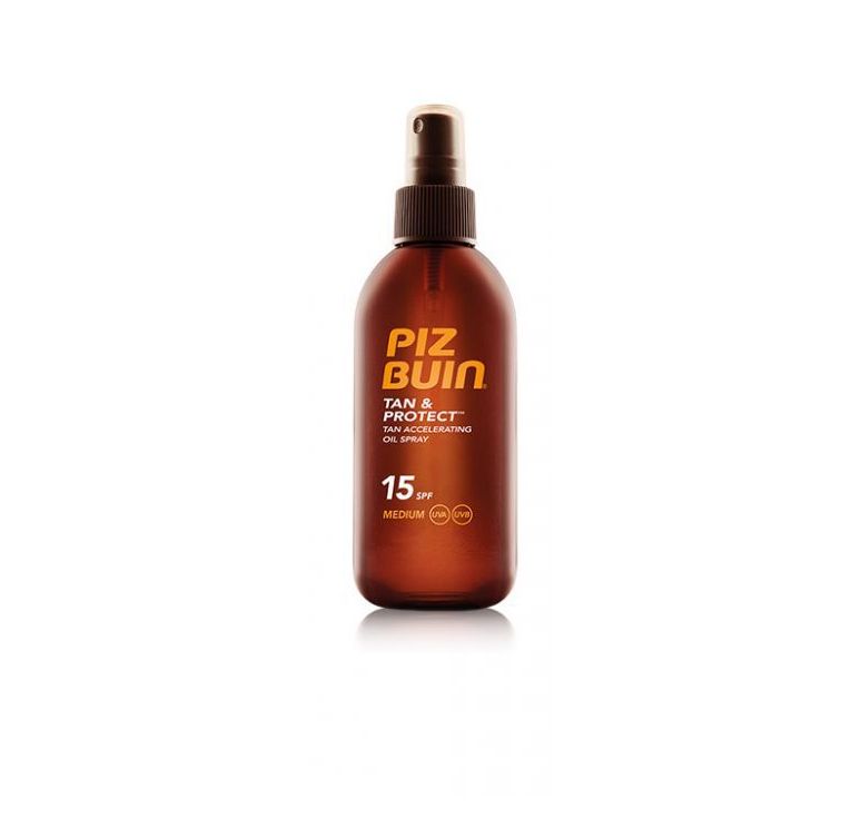 PIZ BUIN TAN & PROTECT FPS 15  ACEITE SPRAY SOLAR ACELERADOR DE BRONCEADO 150 ML