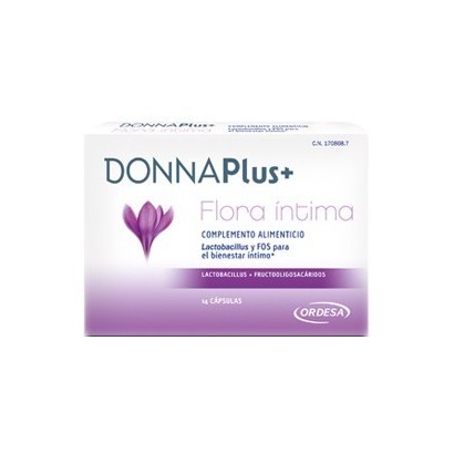 DONNAPLUS+ FLORA INTIMA 14CAP