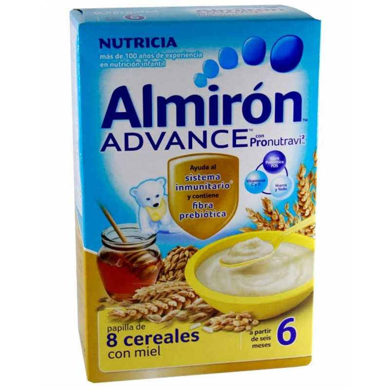 ALMIRON 8 CEREALES CON MIEL ADVANCE  500 G