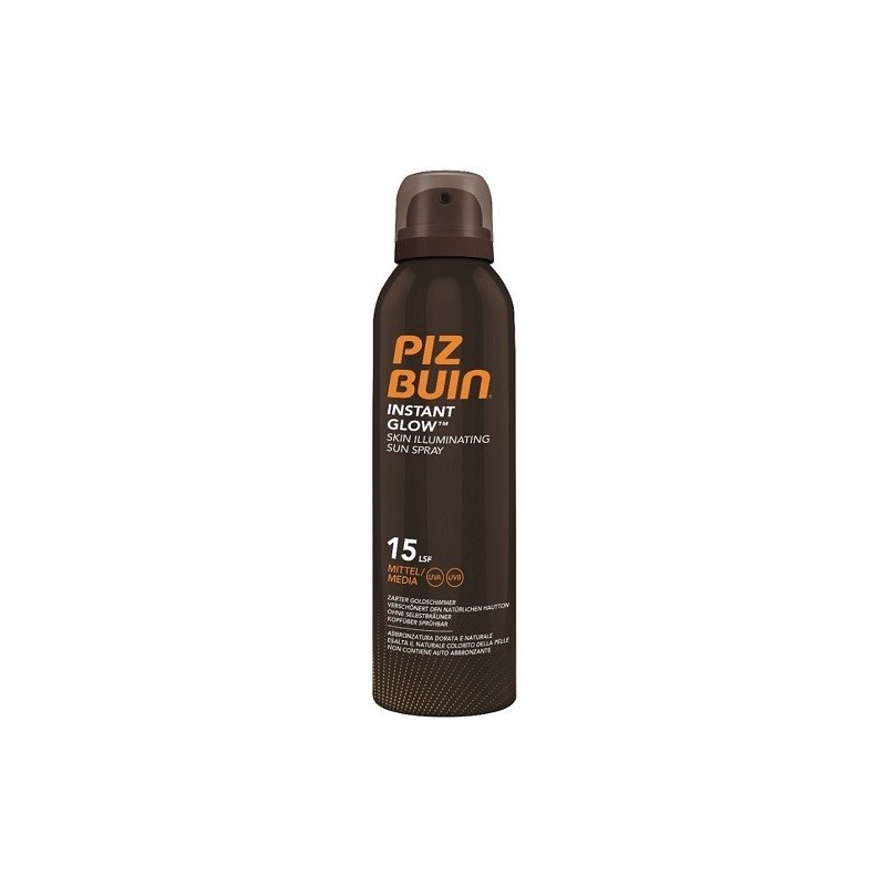 PIZ BUIN INSTANT GLOW SPRAY PIEL LUMINOSA SPF 15  150 ML