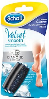 DR SCHOLL RECAMBIO VELVET SMOOTH DUREZAS PERSISTENTES DIAMOND CRYSTALS 2 U