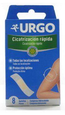 URGO CICATRIZACION RAPIDA HIDROCOLOIDE 8 APOSITOS