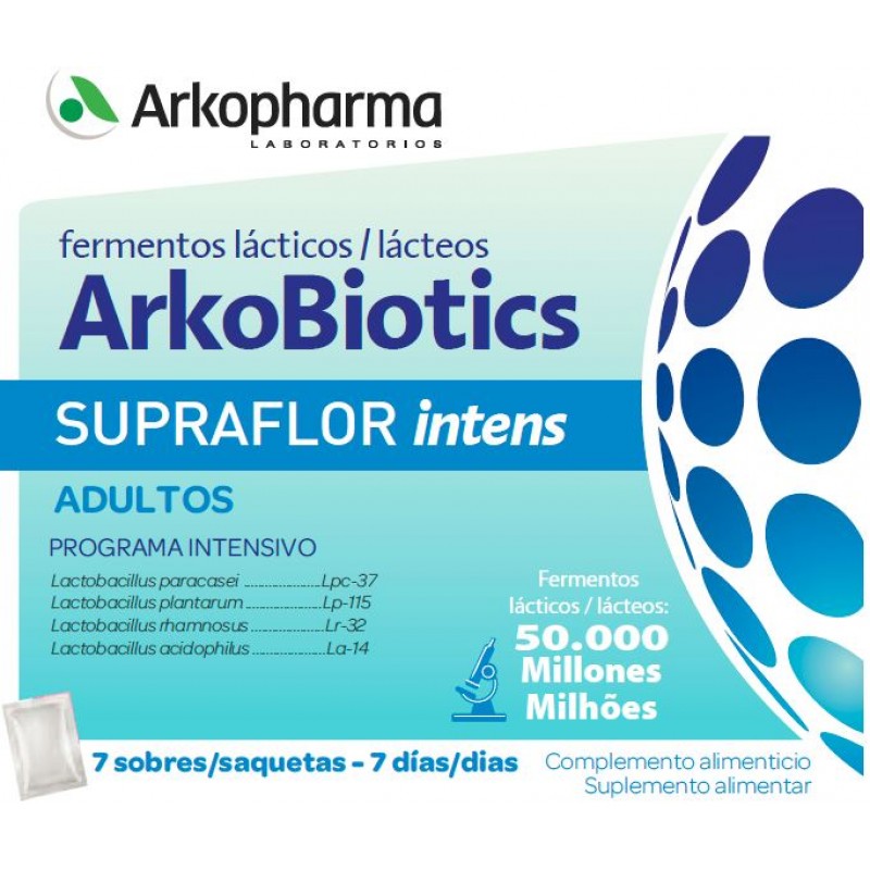 ARKOBIOTICS SUPRAFLOR INTENS ADULTOS 7 SOBRES