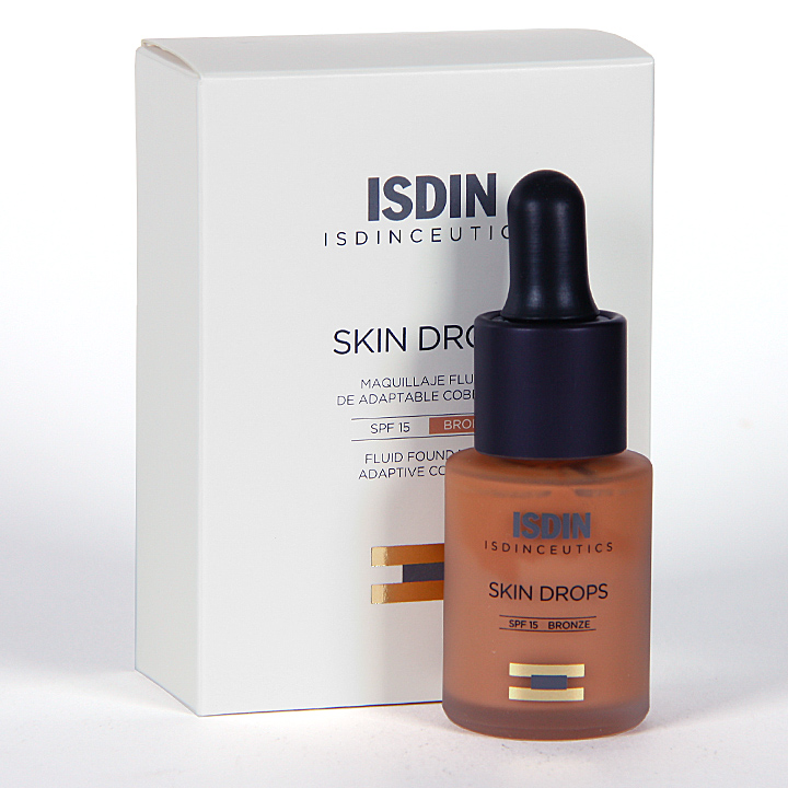 ISDINCEUTICS SKIN DROPS MAQUILLAJE FLUIDO BRONZE