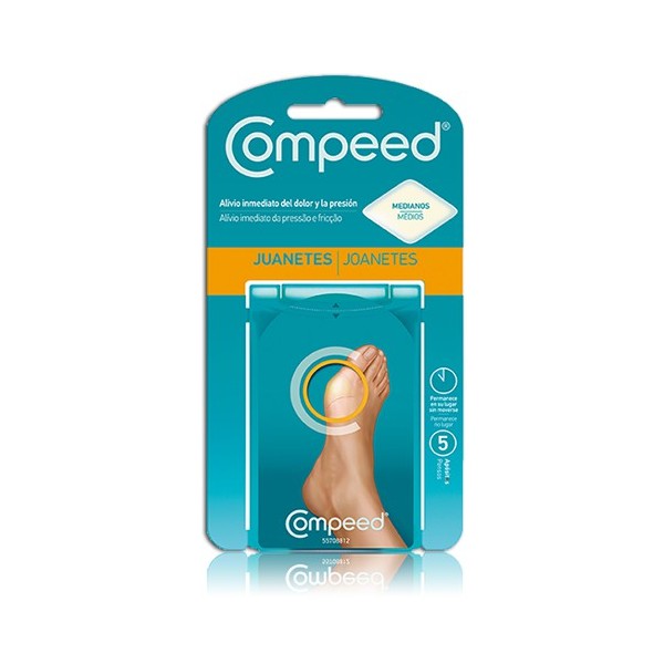 COMPEED APOSITOS JUANETES 5 U