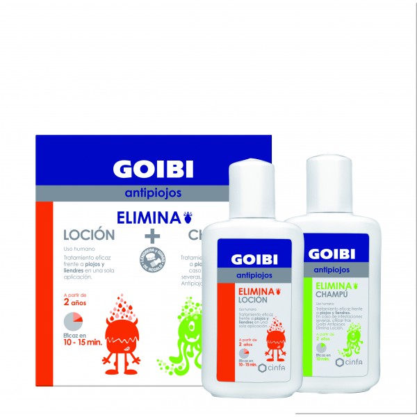 GOIBI ANTIPARASITARIO PACK LOCIÓN+CHAMPÚ