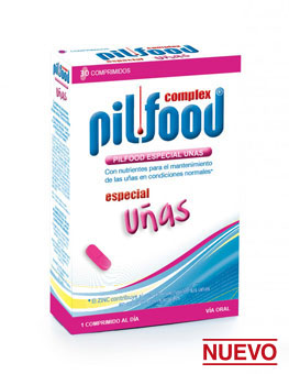 PILFOOD COMPLEX ESPECIAL UÑAS 30 COMP