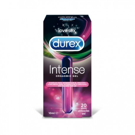 DUREX INTENSE ORGASMIC GEL LUBRICANTE HIDROSOLUBLE INTIMO 10 ML