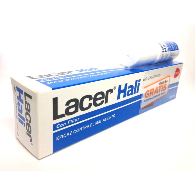 LACER HALI GEL DENTIFRICO  125 ML + SPRAY BUCAL