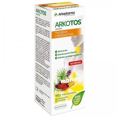 ARKOTOS JARABE TOS SECA Y PRODUCTIVA 140 ML