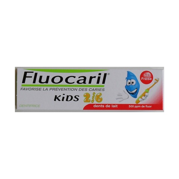FLUOCARIL GEL KIDS 2-6 FRESA
