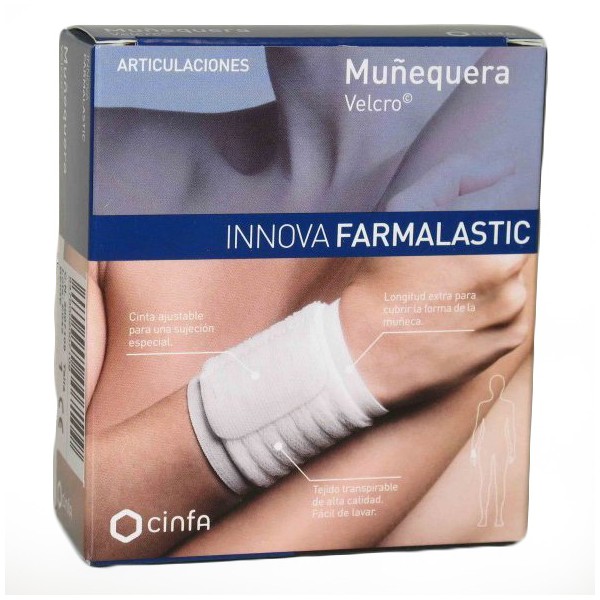 MUÑEQUERA INNOVA VELCRO BEIGE T- PEQ/MED