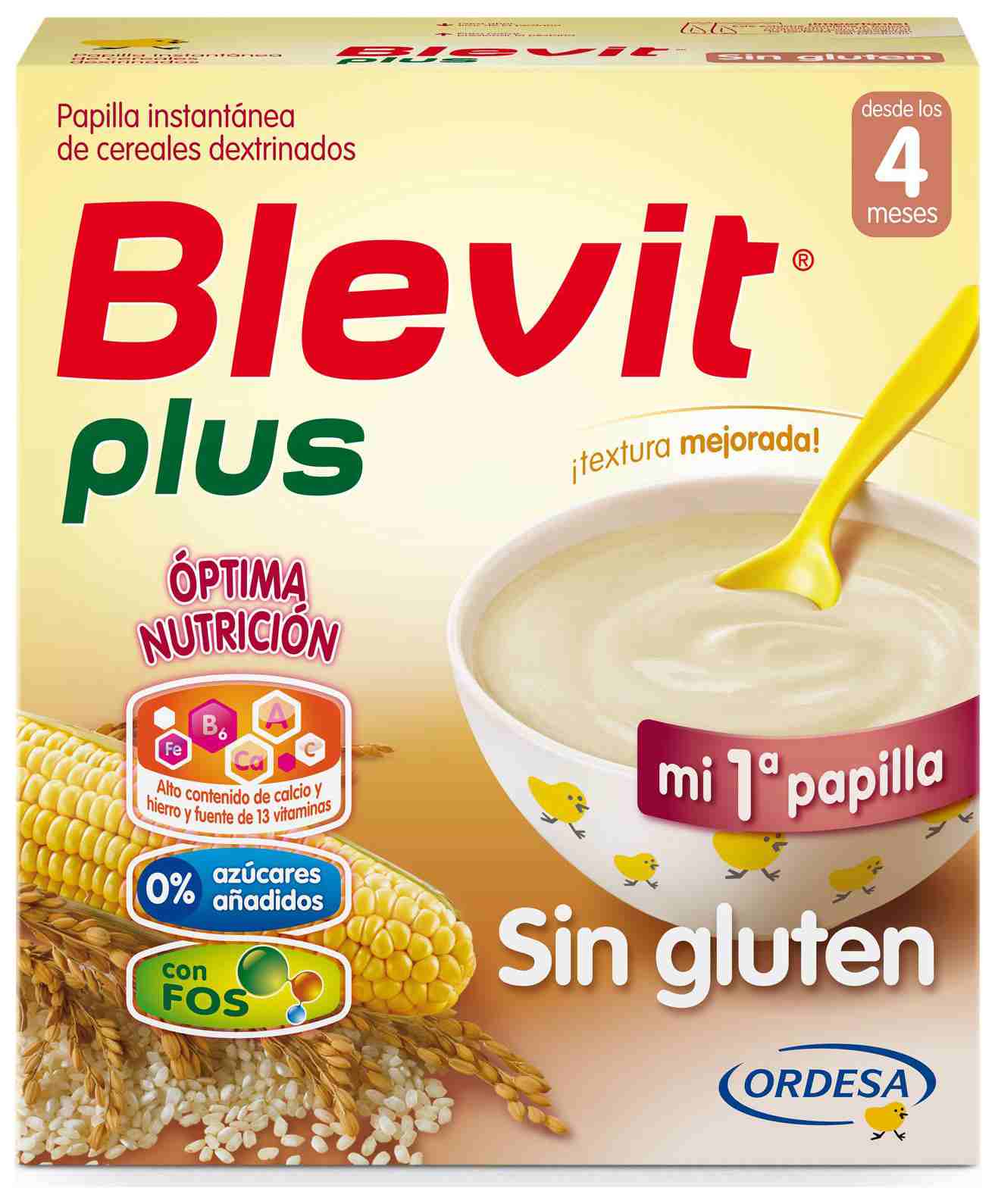 Nutriben cereales sin gluten leche adaptada 300. Comprar a precio