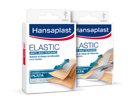 HANSAPLAST MED ELASTICO PLATA 100X6 CM