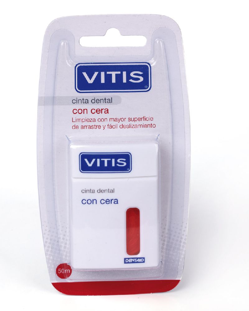 VITIS CINTA DENTAL CON CERA  50 M