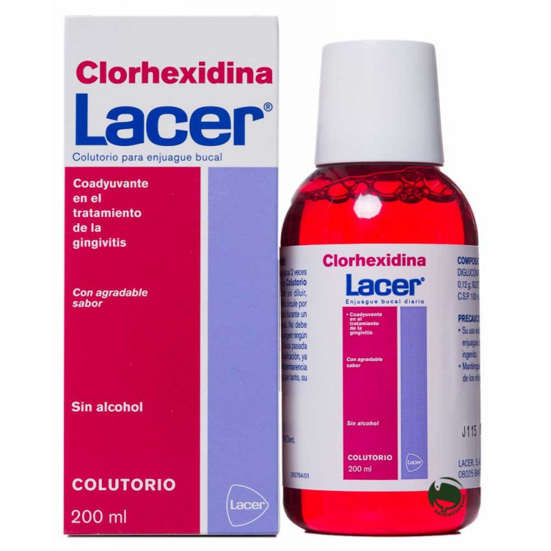 LACER COLUTORIO CLORHEXIDINA 200 ML