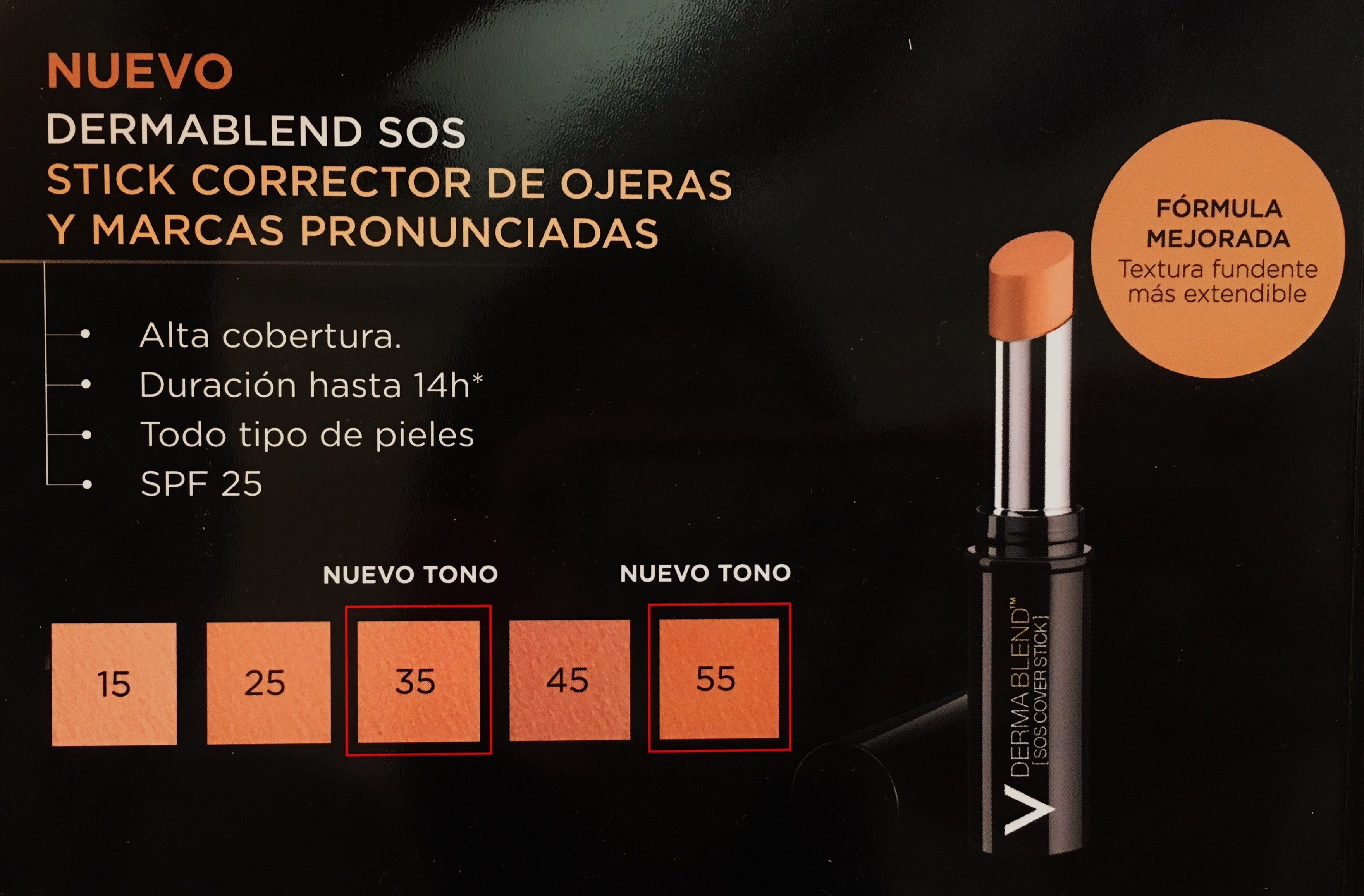 DERMABLEND STICK CORRECTOR SPF 25 Nº 35 SAND