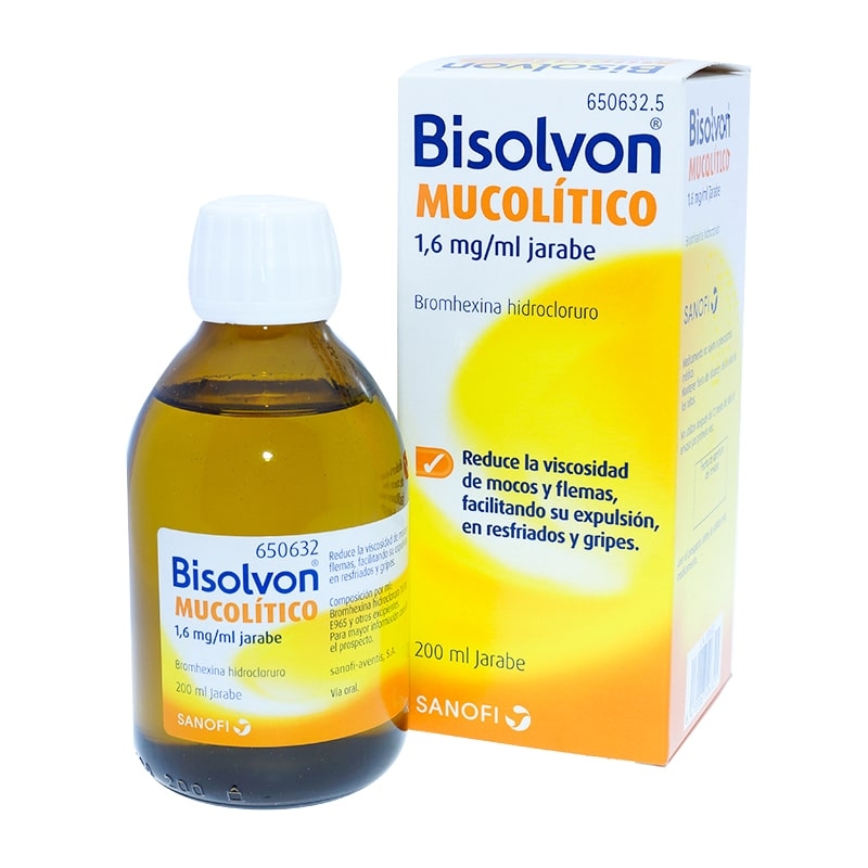 BISOLVON MUCOLITICO 1.6 MG/ML JARABE 200 ML