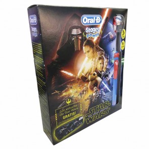 CEPILLO ELECTRICO ORAL B PACK NIÑOS STAR WARS REGALO ESTUCHE