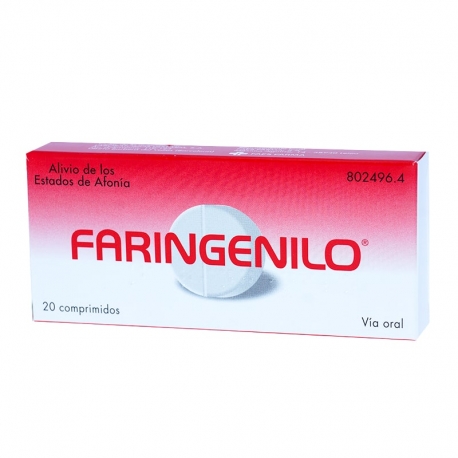 FARINGENILO 20 COMPRIMIDOS PARA CHUPAR