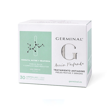 GERMINAL ACCION PROFUNDA TRATAMIENTO ANTIAGING 30 AMP PIELES MIXTAS/GRASAS