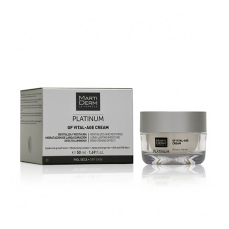 MARTIDERM PLATINUM GF VITAL AGE CREMA PIEL SECA Y MUY SECA  50 ML