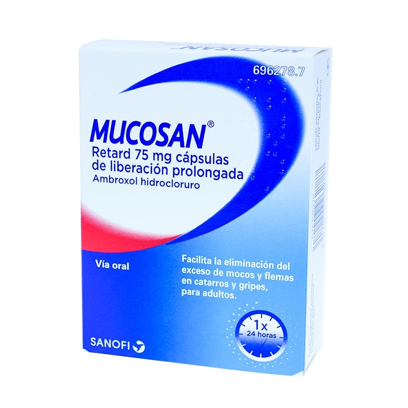 MUCOSAN RETARD 75 MG 30 CAPSULAS LIBERACION PROLONGADA