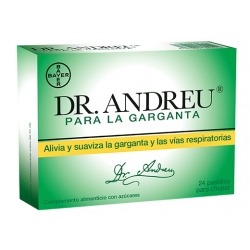 DR ANDREU PARA LA GARGANTA 24 PASTILLAS